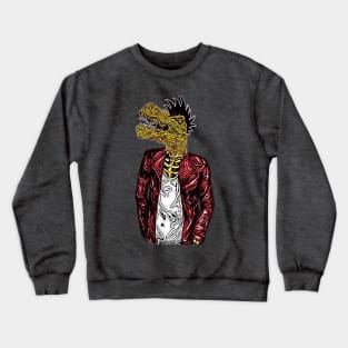 Dino Punk Crewneck Sweatshirt